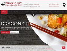 Tablet Screenshot of dragoncity.dk